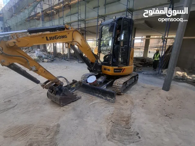 حفاره صغيره للايجار بوكلينات صغيره 3.5 طن