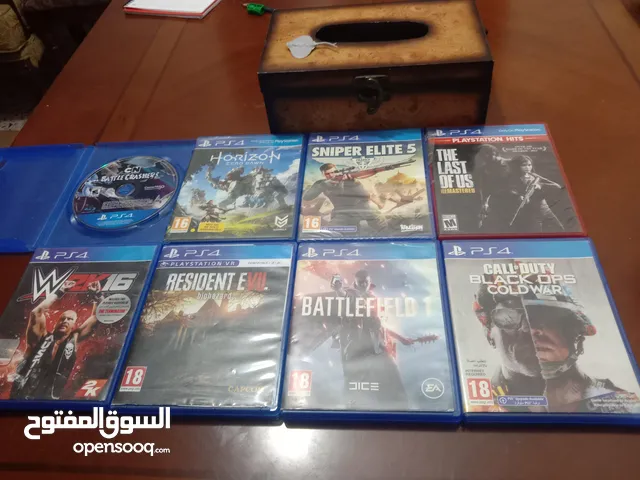 سيديات بلاي ستيشن 4 مستعمل وجديد بافضل الاسعار اقرا الوصف