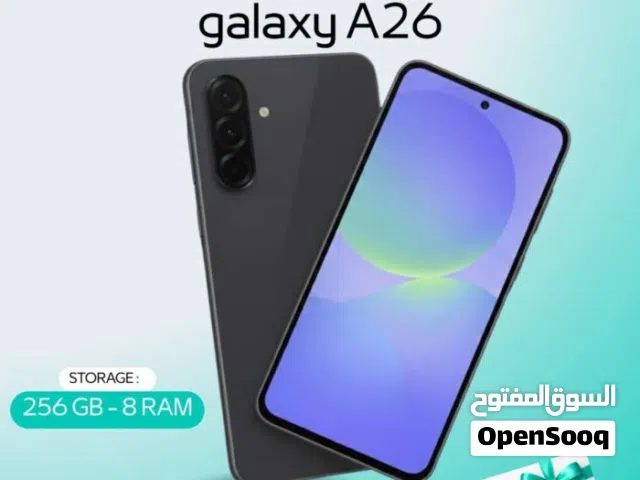 SAMSUNG A26 ( 256GB ) / RAM 8 NEW /// سامسونج إيه 26 ذاكره 256 الرام 8 الجديد