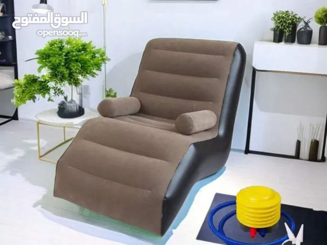 كرسي نفخ مع مسند لليدين