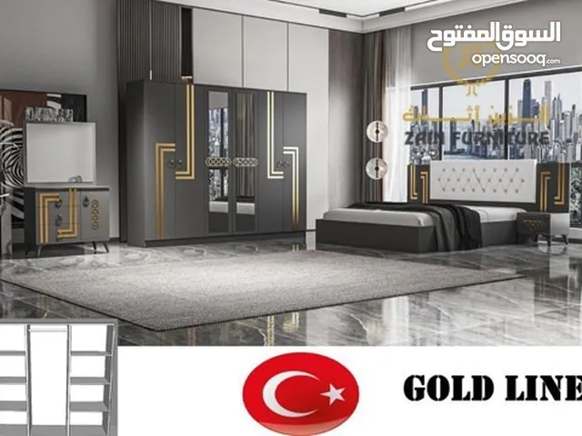 TURKEY BEDROOM SET 7 PCS WITH MATTRSSS WITH FITTING/غرف نوم مع دوشج مع ترکيب