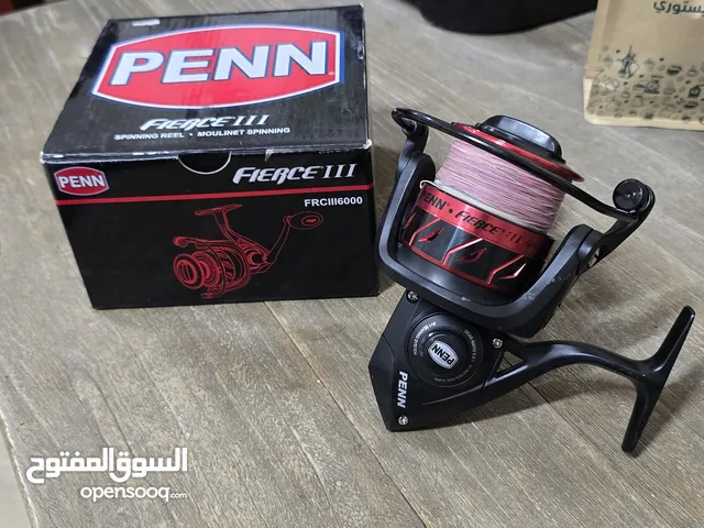 ماكينة penn FIERCE III 6000 + قصبة حداق SUPER CARP 360