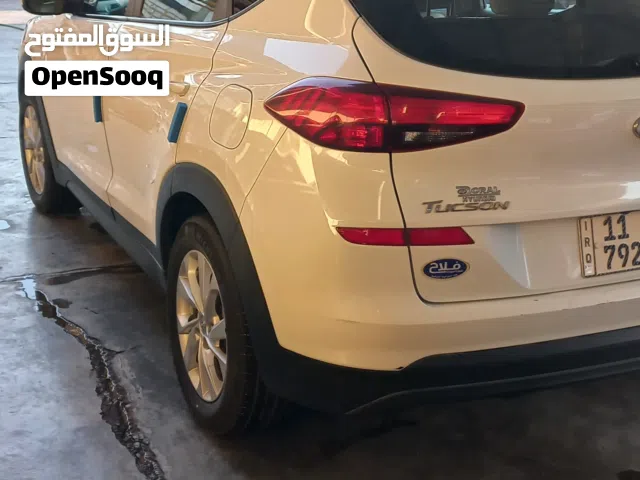 هيونداي  توسان موديل 2019 بدون صبغ فقط دعامية ايرباك ستيرن