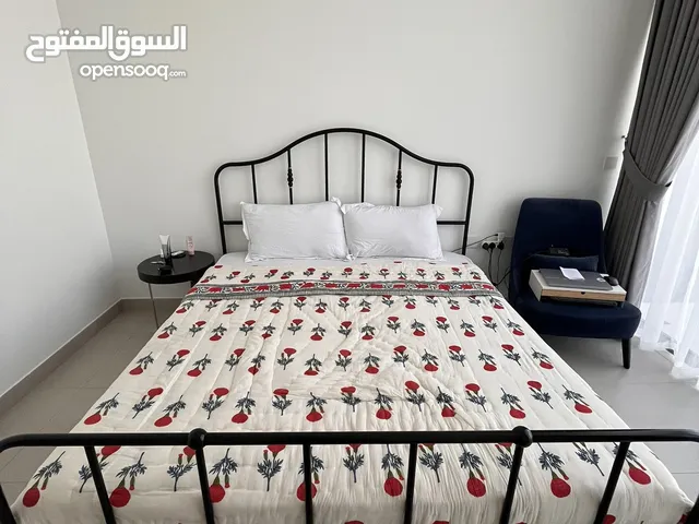 King sized bed with mattress