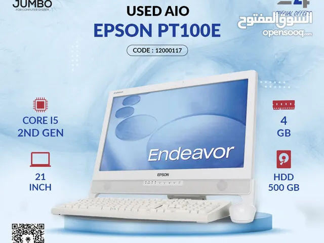 USED AIO EPSON   PT100E بسعر 55 فقط