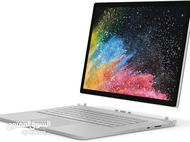 Microsoft Surface Book 2 اللابتوب نظيف حيل شبه الجديد الرجاء التواصل هنا او على الواتس اب