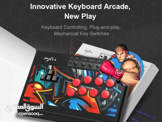 Joystick Arcade Fight Stick,Wired Game Controller Fighting Stick X8 Newest for PC/Android/PS3/PS4