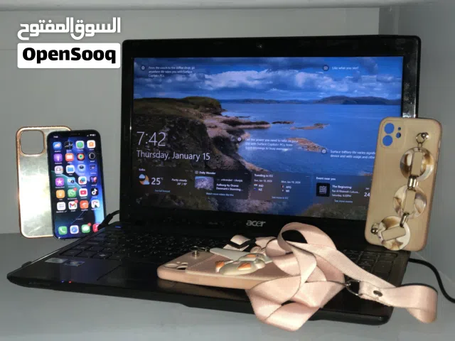 iPhone 12 128Gb  Original phone With Acer Laptop