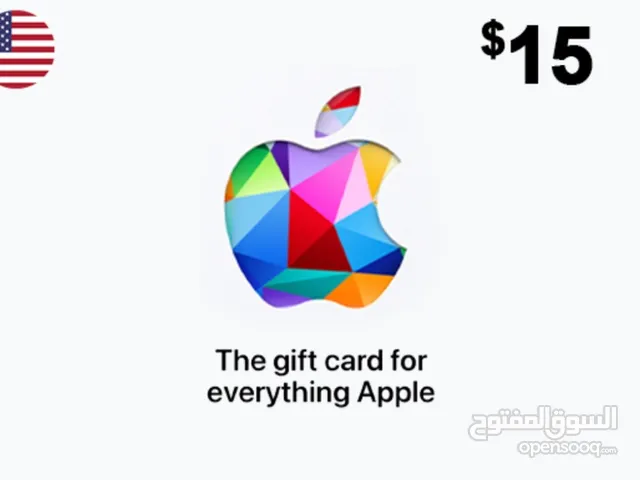 Apple iTunes card USA ACCOUNT 15 dollars