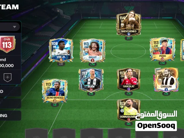 Fc mobile account for sale 113 ovr 20 bd cheap price