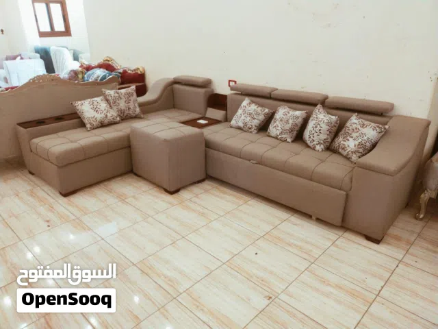 ركنه الطياره 2×3خشب زان قماش كتان