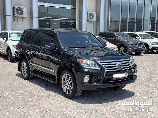 Lexus LX-570 / 2012 (Black)