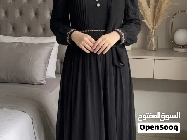 فستان محجبات اسود جديد