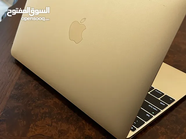 Macbook 2015 12 inch used like new التواصل على الرقم بالوصف