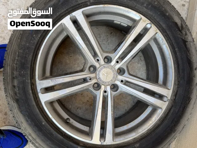 جنطات مرسيدس مستعملة بحالة جيدة جدا  مقاس 18  اصلي من سيارهGLC 300