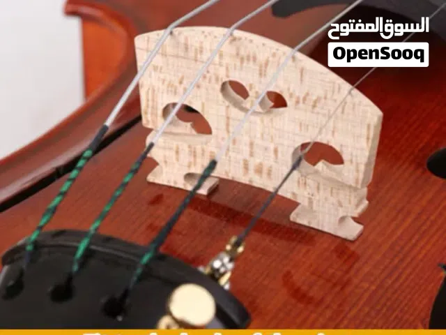 جسور كمان من خشب القيقب لأحجام 4/4-3/4-1/2-1/4-1/8