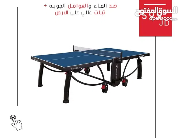 طاولة تنس دايجون الأصلي بجودة عالية قابلة للطي والتخزين مع عجلات قوية وسطح لعب مثالي