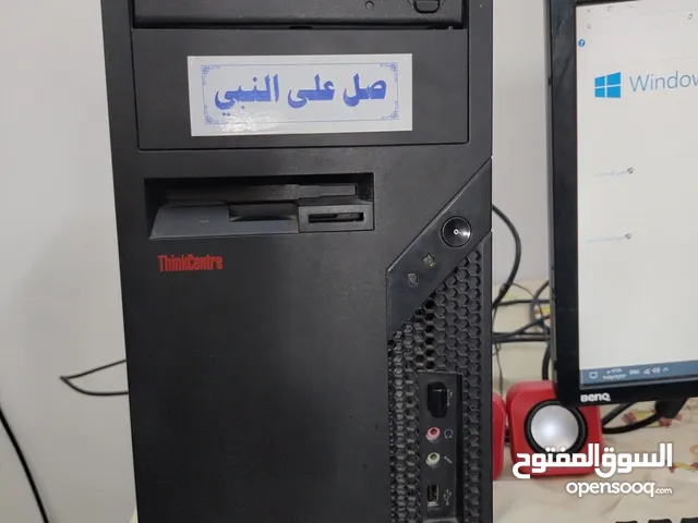 Pc lenovo بحالة الوكالة مواصفاتو قوية للبيع بسعر مغري