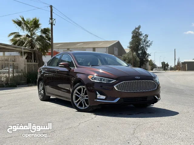 فورد فيوجن تيتانيوم ((2019)) حره، فل اعلى صنف، بحالة الوكاله، بسعر مغري..