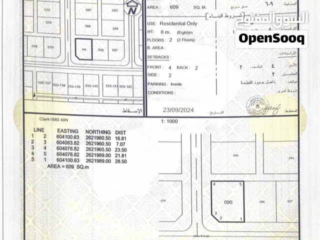 Residential Land for Sale in Al Batinah Barka