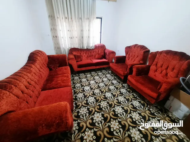 طقم كنب قرميدي