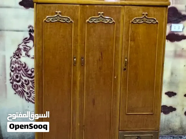اوضه اطفال سريرين متر و 20 خشب زان عموله ودولاب كونتر قطعتين عرض متر و 20 3 ضلفه خشب كونتر استعمال ب