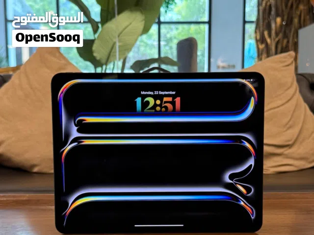 Apple iPad Pro M4 Chip 256GB Wi-Fi Space Black (2024 Model 13-inch)– 100% Clean Device Like New.