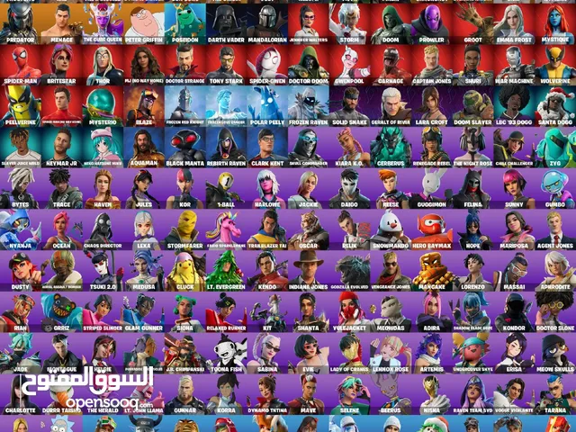 OG FORTNITE ACCOUNT WITH 185 SKINS WITH Renegade Raider skins, Neo Versa and RARE skins