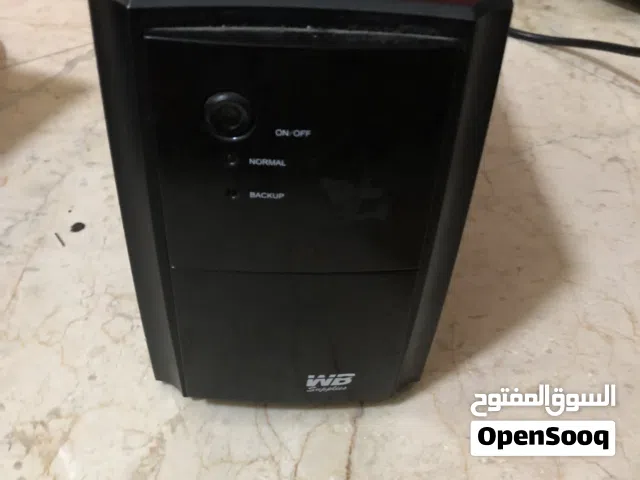 يو بي اس WB 1500VA مستعمل للبيع فقط يحتاج تبديل بطارية