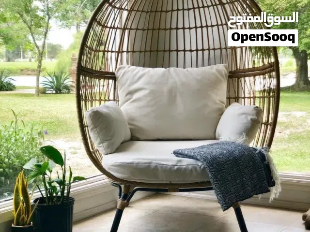 This is a Retro Ventura Outdoor Wicker Egg Chair