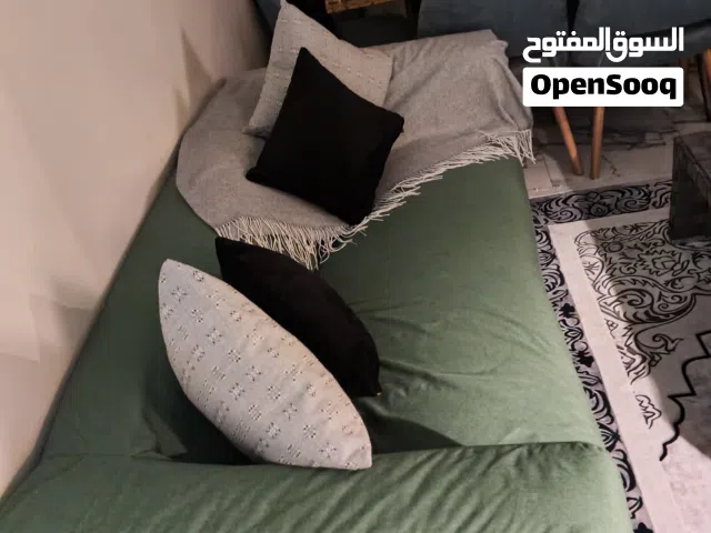 كنباي ثلاثيه عدد2 اثنتين للبيع لون اخضر