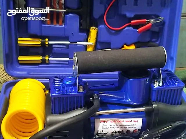 معبي هواء كفرات السيارات ابو جمل 2 بستون معاء جميع ادوات البنشر شنطة متكاملة يمتاز بقوة وكثافة وسرعة