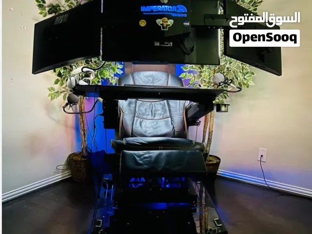 كرسي العاب بحاله جيده كامل الاكسسوارات