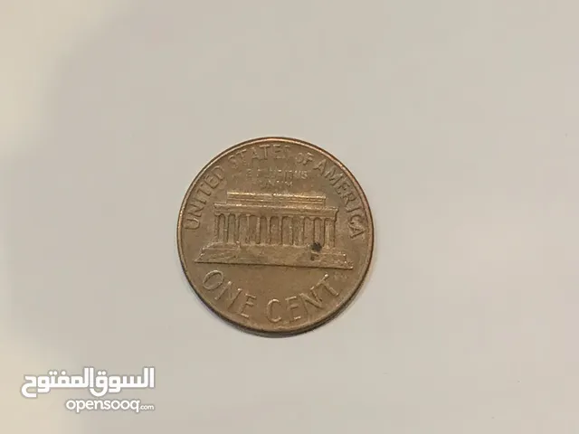 US Lincoln Memorial 1 Cent Coin 1967