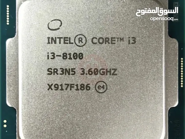 معالج core i3 8100