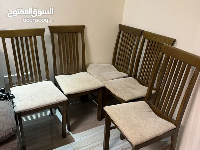 Dining chair wooden 6pieces