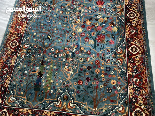 2*3 square meters Woolen hand made Persian Carpet (dark blue)