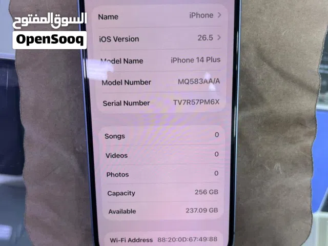 iphone 14plus 256GB