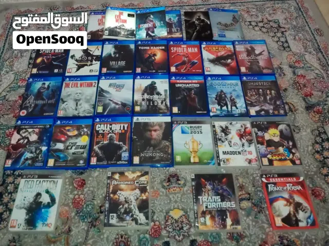 العاب سوني 3 و4