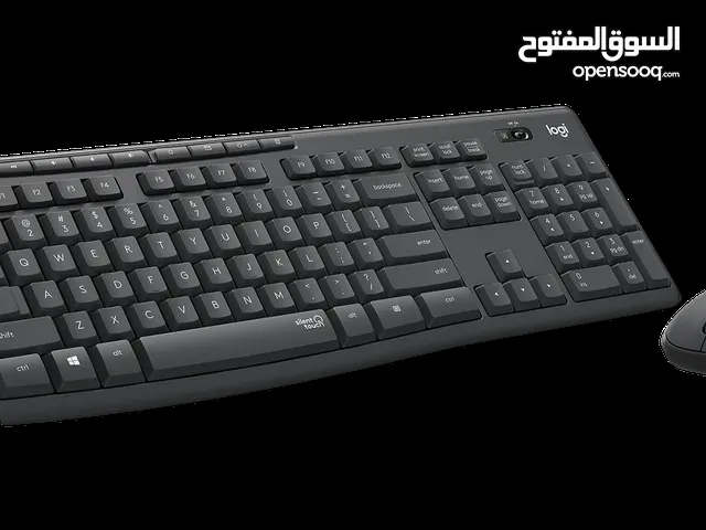 ماوس + كيبورد ويلرلس Logitech Silent Wireless combo MK295