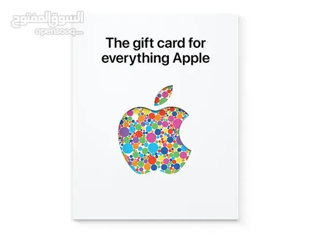 بطاقات apple gift