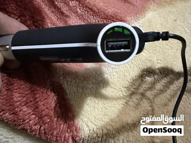 شاحن ولاعه + باور بانك  + مرايه شاشه +  2 كاميرا