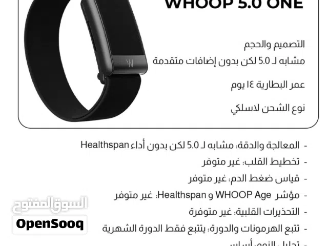 سوار Whoop الذكي الأصلي لتتبع النوم والإجهاد ونبض القلب – مثالي للرياضيين ومحترفي اللياقة