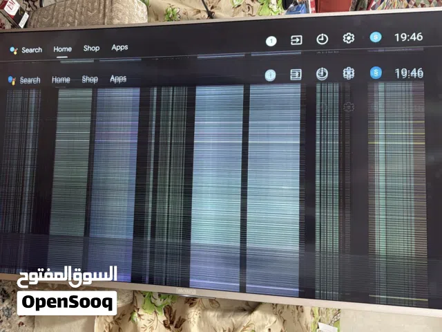 شاشه سونى بها عطل بالشاشه