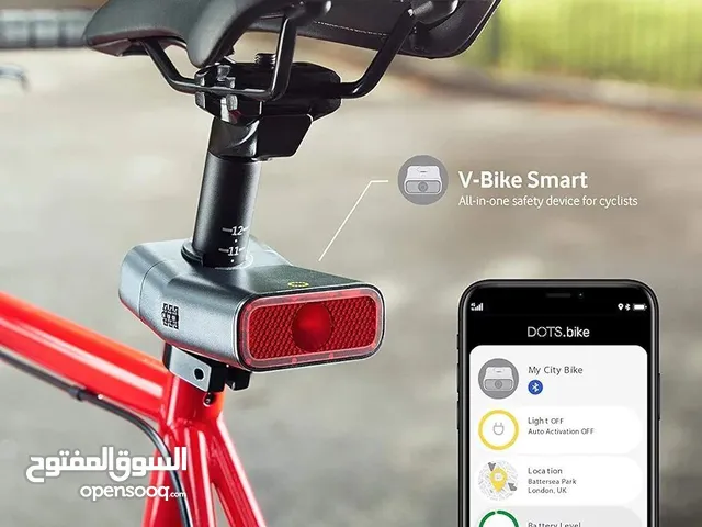 الإضاءة الخلفية  الذكية للدراجات من odafone V Bike - ملحق أمان