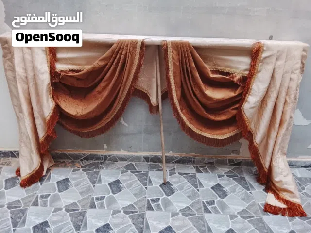 سكك ستارات مستعمله للبيع 4سكك اللون 3قهوي و1فستقي