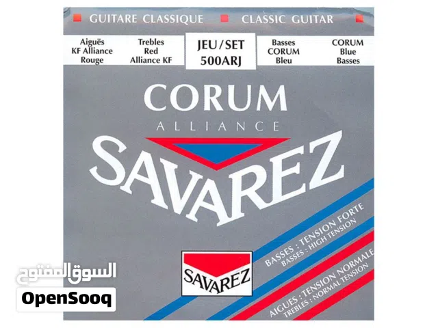 اوتار سافاريز كلاسيك جيتار – Savarez 500ARJ Corum Mixed Tension Classic guitar strings