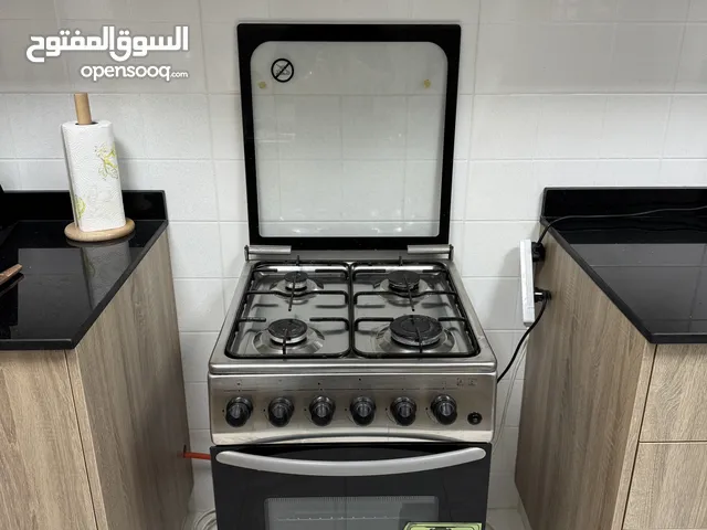 Asset 4 burner cooking range