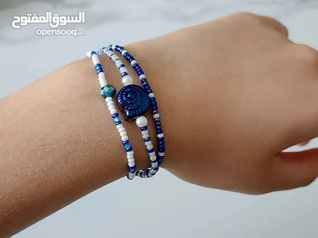 Ocean Whispers bracelets  (Multi-strand beaded bracelet)