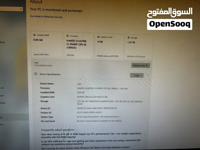 جهز كومبيوتر ويندوز بحالة ممتازة